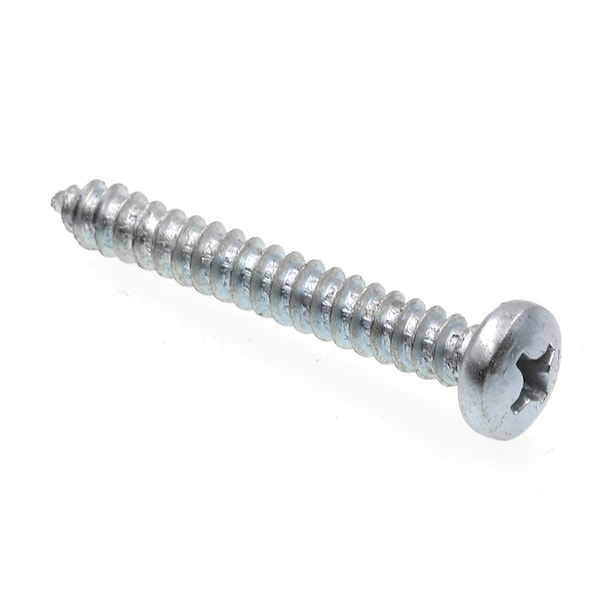 Prime-Line Sheet Metal Screw, Self-Tap Pan Head Phil Dr No. 8 X 1-1/4in Zinc Plated Steel 100PK 9019873 - main